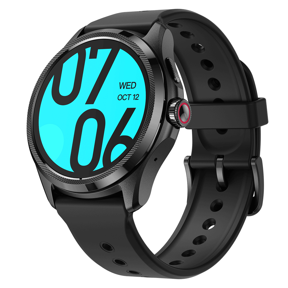 TicWatch Pro 5 Wear OS Smartwatch for Men 5ATM Water-resistance Compass NFC  and 100+Sports Mode Smart Watch for Android Phone