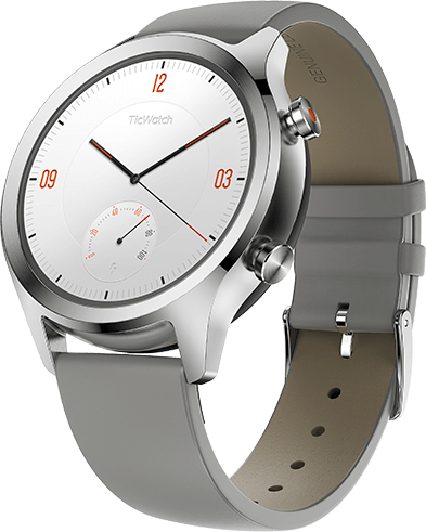 TicWatch C2 smartwatch,Mobvoi AI wearable technology.