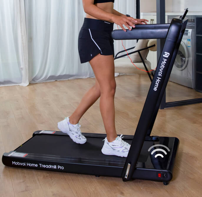 Mobvoi Home Treadmill Pro - Train at home, connected to the world.