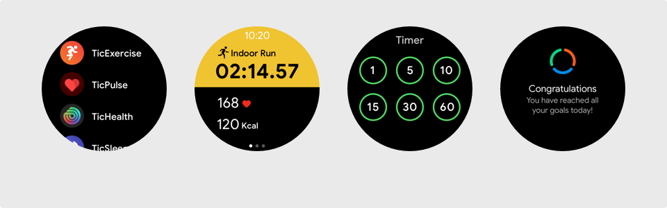 ticwatch essential mode