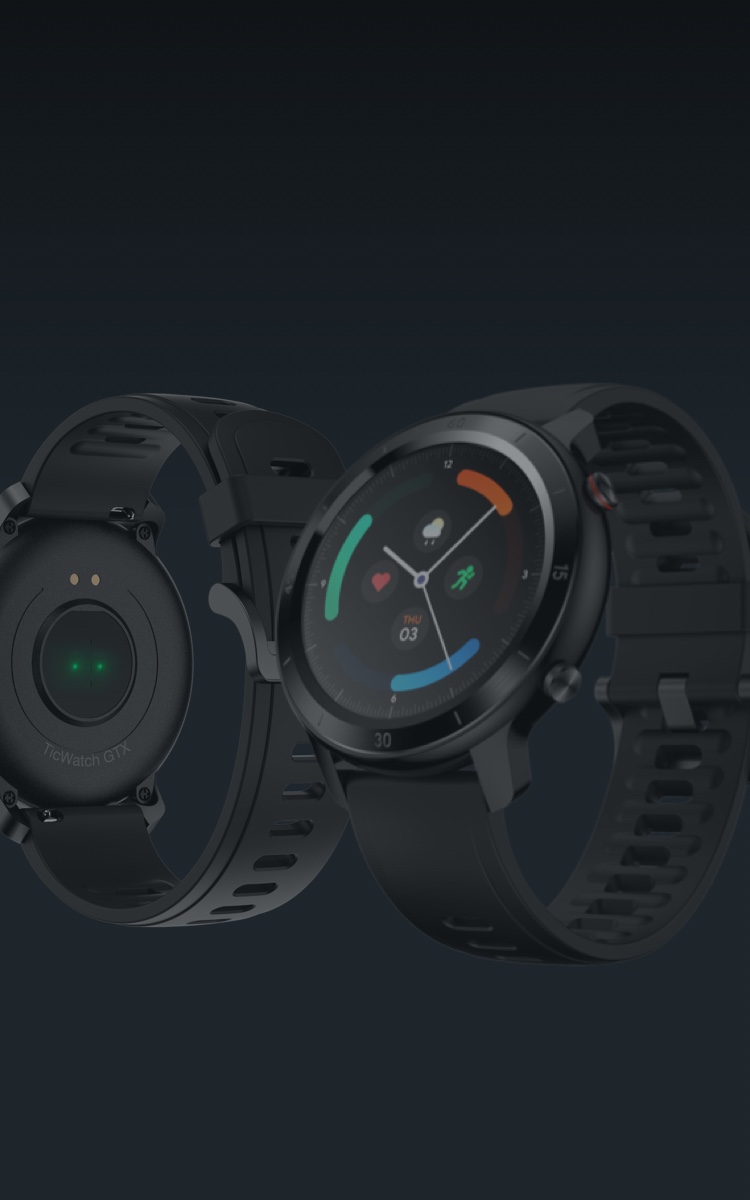 ticwatch e tilt to wake
