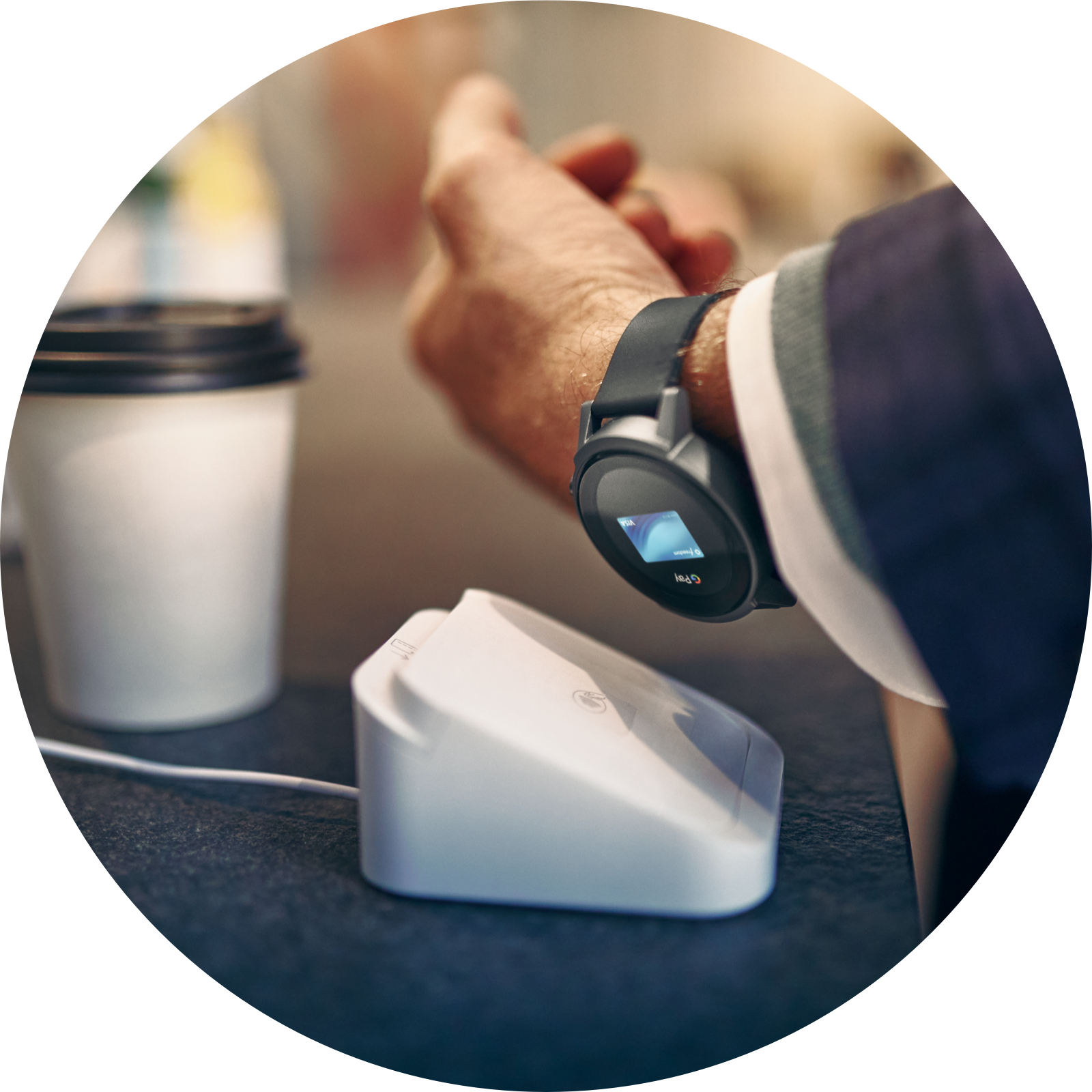  Ticwatch E3 Smart Watch Wear OS by Google for Men Women  Qualcomm Snapdragon Wear 4100 Platform Health Monitor Fitness Tracker GPS  NFC Mic Speaker IP68 Waterproof iOS Android Compatible : Electronics
