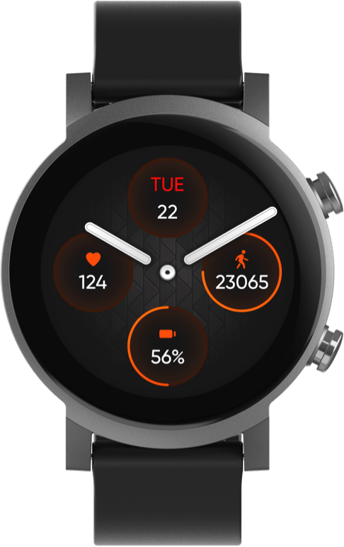  Ticwatch Reloj inteligente E3 Wear OS de Google para hombres y  mujeres Qualcomm Snapdragon Wear 4100 Plataforma Monitor de salud,  rastreador de fitness, GPS, NFC, altavoz IP68, impermeable, compatible con  iOS/Android 