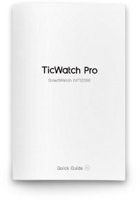 TicWatch Pro Bluetooth Smart Watch, Layered Display, NFC Payments, Google  Assistant, Wear OS by Google (Formerly Android Wear), Compatible with  iPhone and Android (Silver): Buy Online at Best Price in UAE 