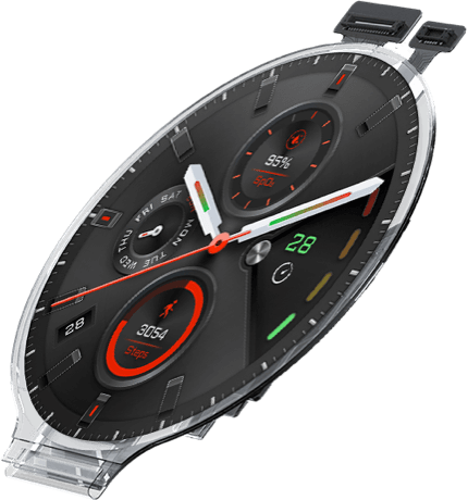 TicWatch Pro 3 Ultra GPS Wear OS Smartwatch Men Qualcomm 4100 Mobvoi Dual  Processor System Watch Blood Oxygen Monitoring