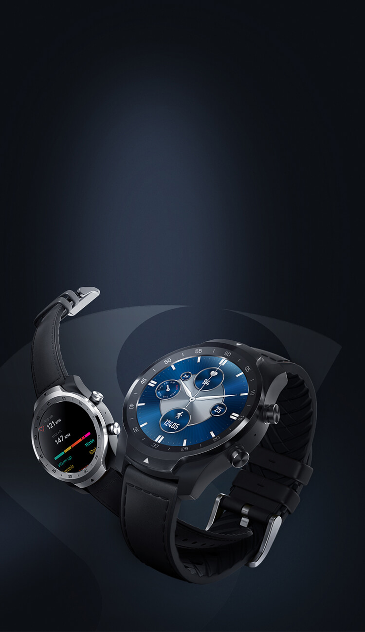 TicWatch Pro S smartwatch - An upgrade from TicWatch Pro 2020.