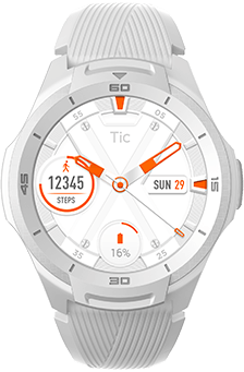 Reloj inteligente de TicWatch S2, tecnología usable, Movable